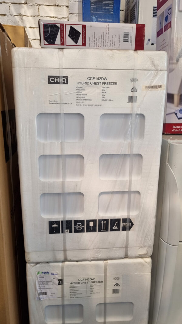 CHiQ CCF142DW 142L White Chest Freezer