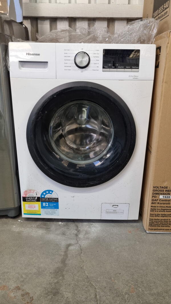Hisense HWFM8012 8kg Front Load Washing Machine - Refurbished