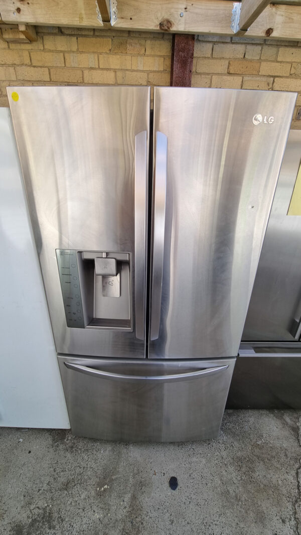LG 730L 3 Door Fridge GRD730SL - Refurbished 3