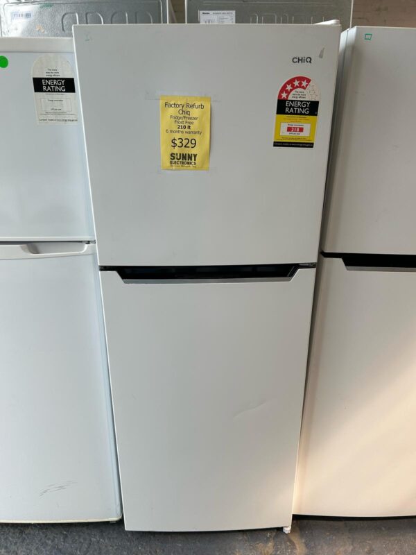 Chiq 202L Top Mount Fridge CTM200NW