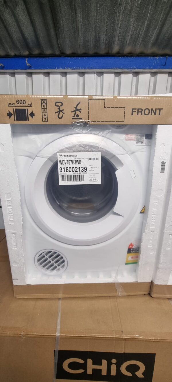 Westinghouse 4.5Kg Dreyer WDV457H3WB